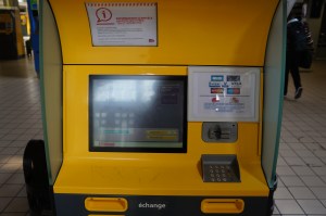 The Billeterie (ticket machine)