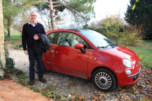 The Fiat 500 was a fun car to drive and would fit into most parking spaces.